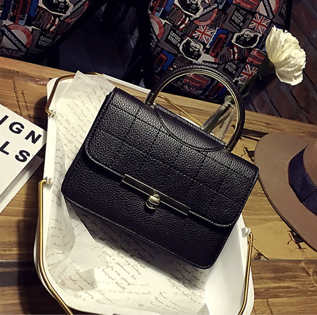 Rough Square Messenger Bag
