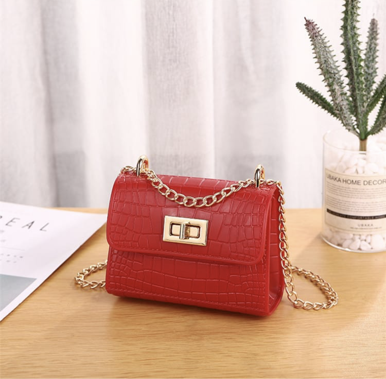 Mini Jelly croc bag
