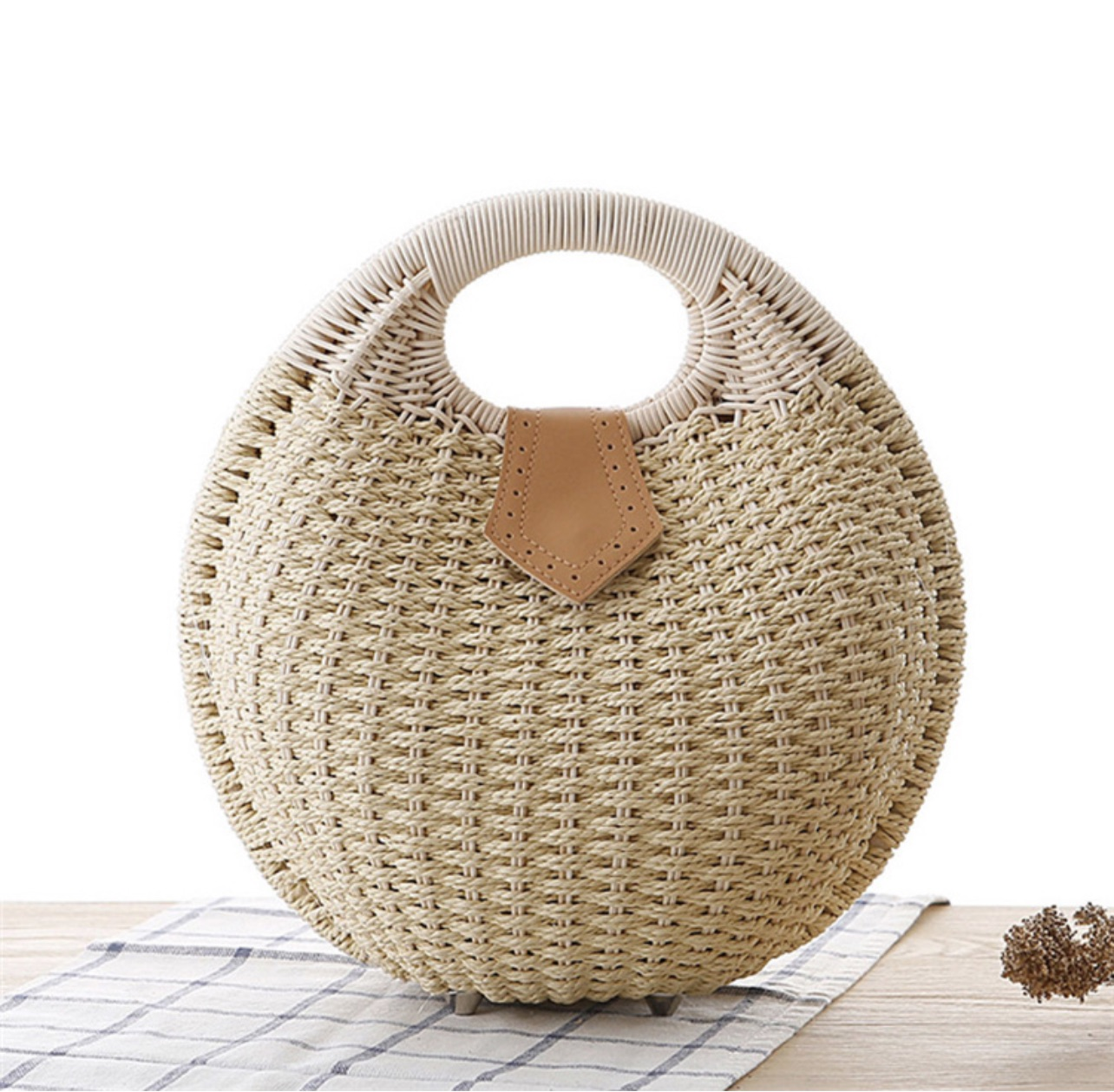 Weave Shell Shape Bag