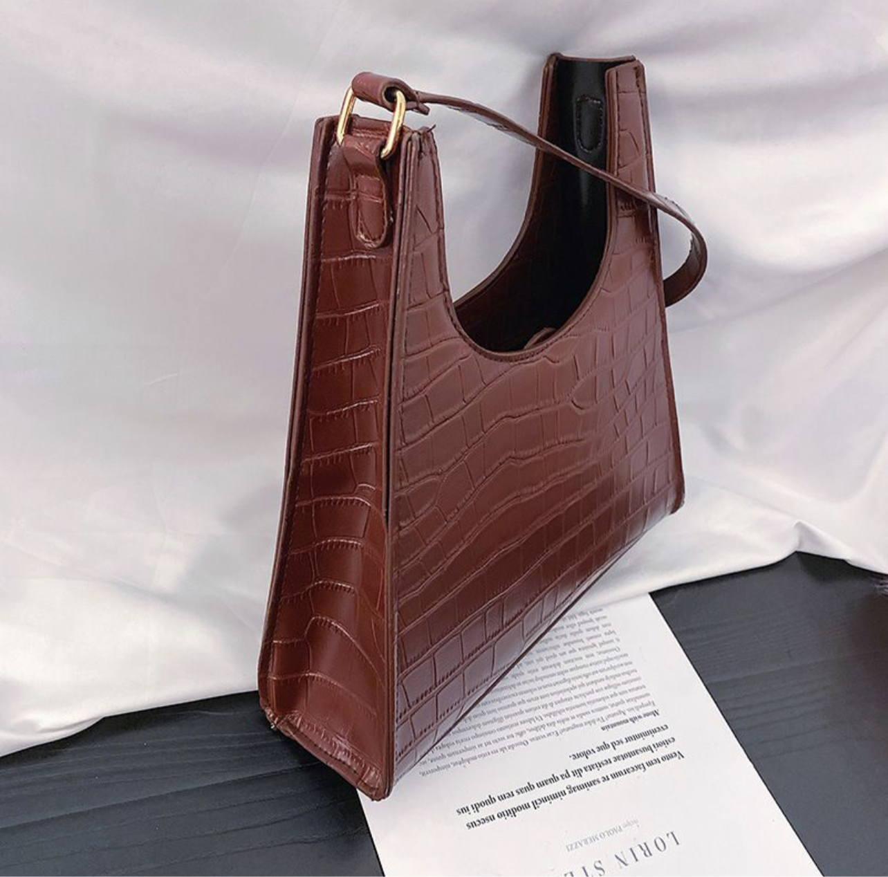 Rhombi shoulder bag