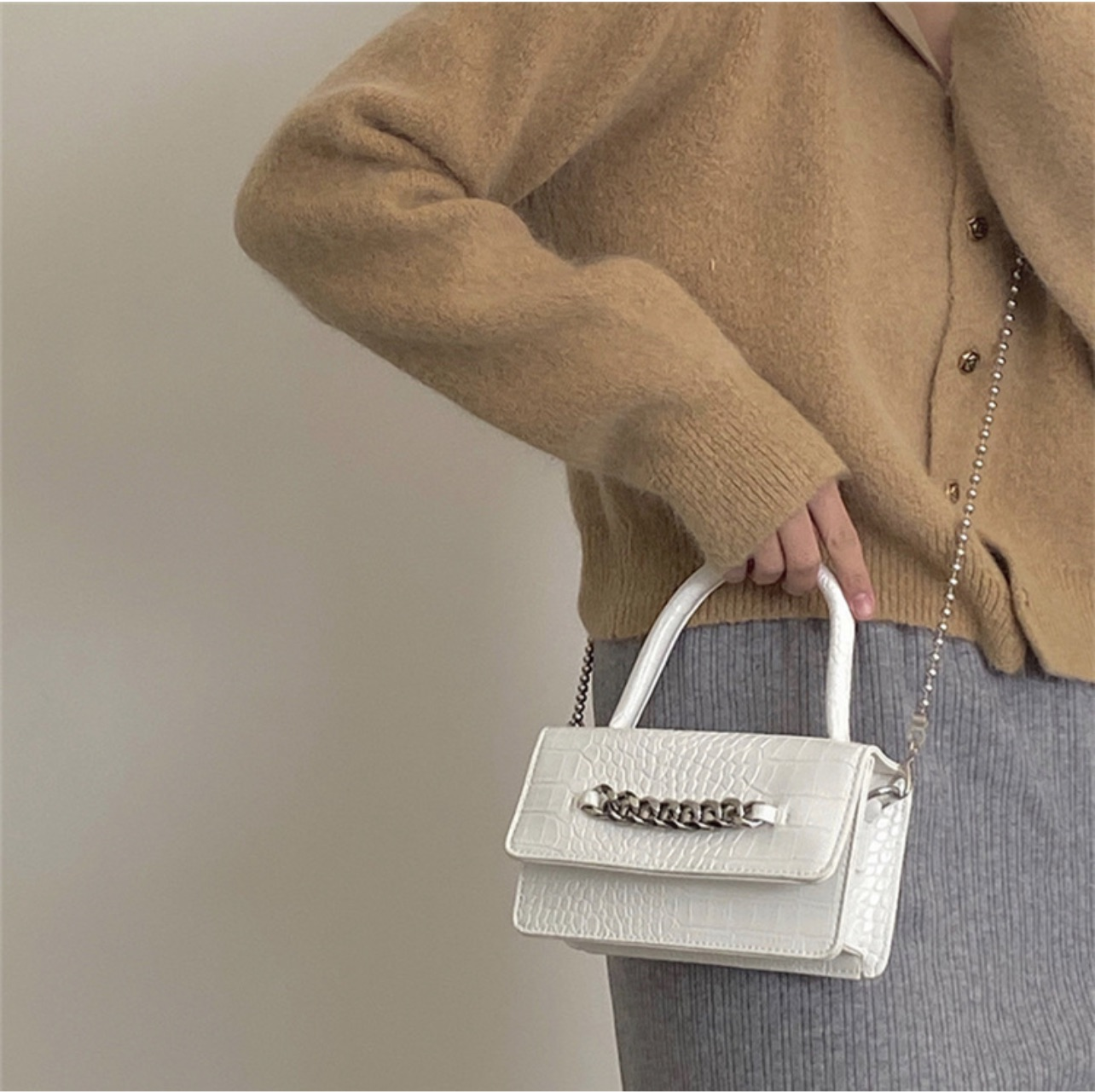 Rare World White Bag