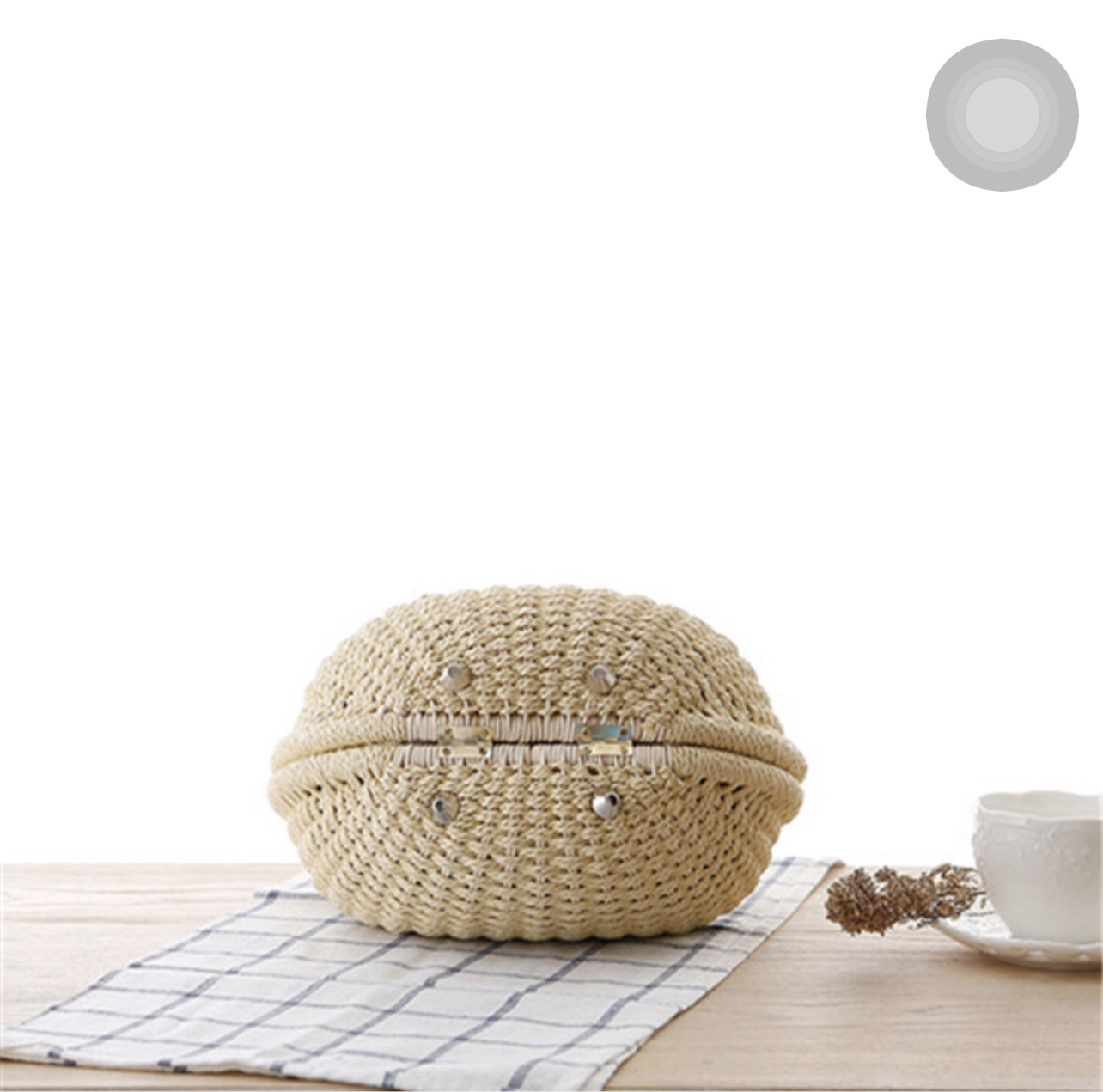 Weave Shell Shape Bag