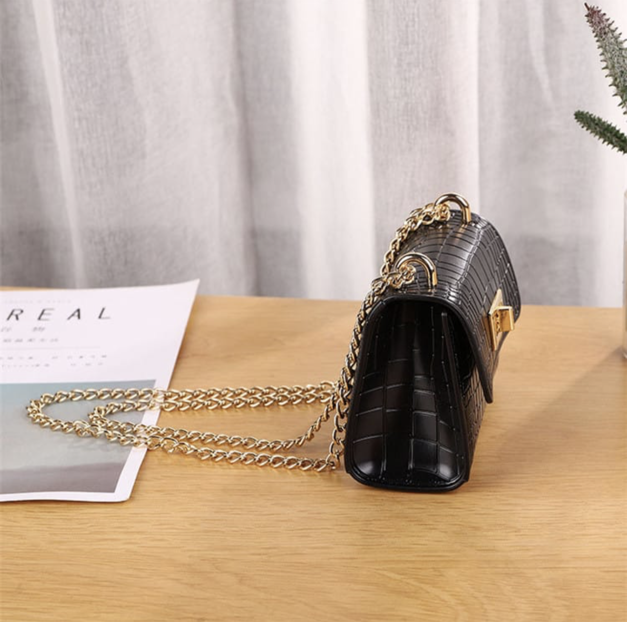 Mini Jelly croc bag