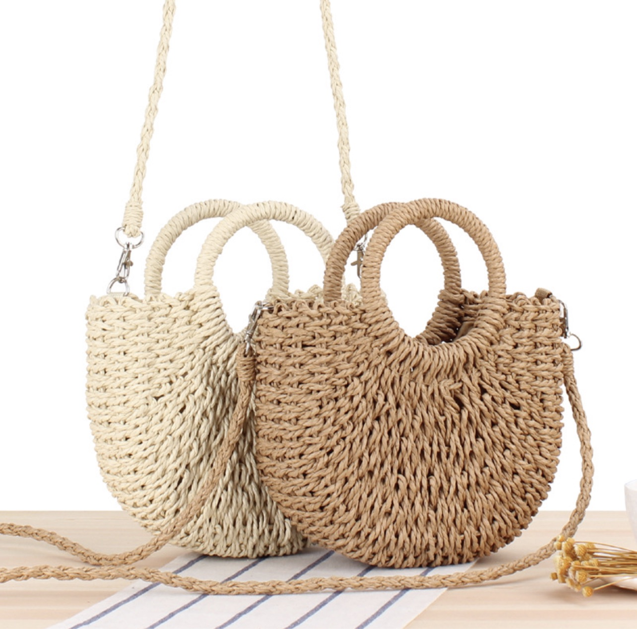 Handmade Straw Tote