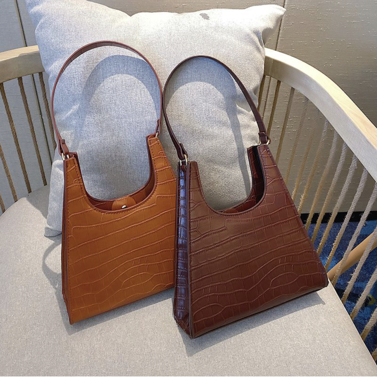 Rhombi shoulder bag