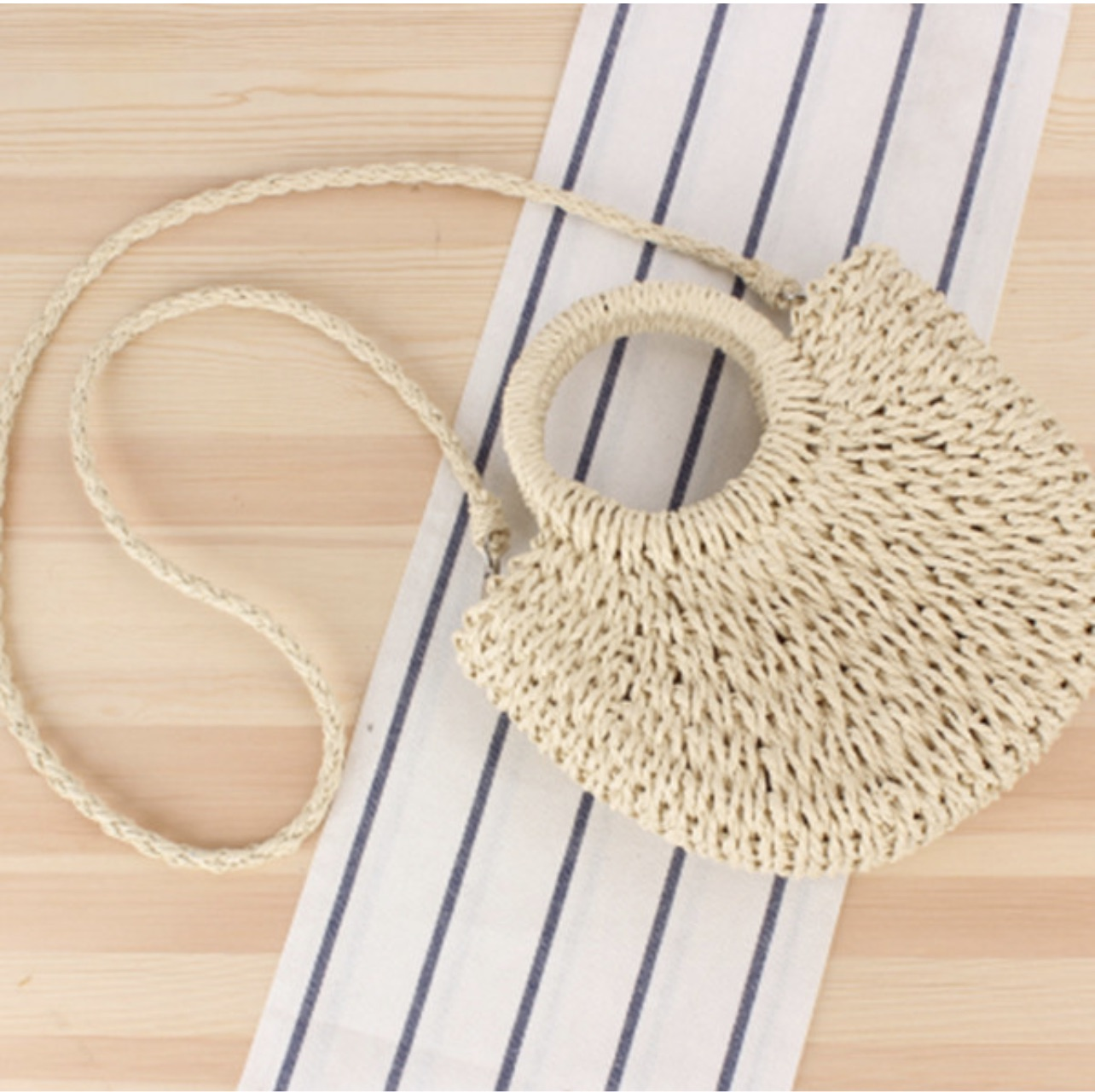 Handmade Straw Tote