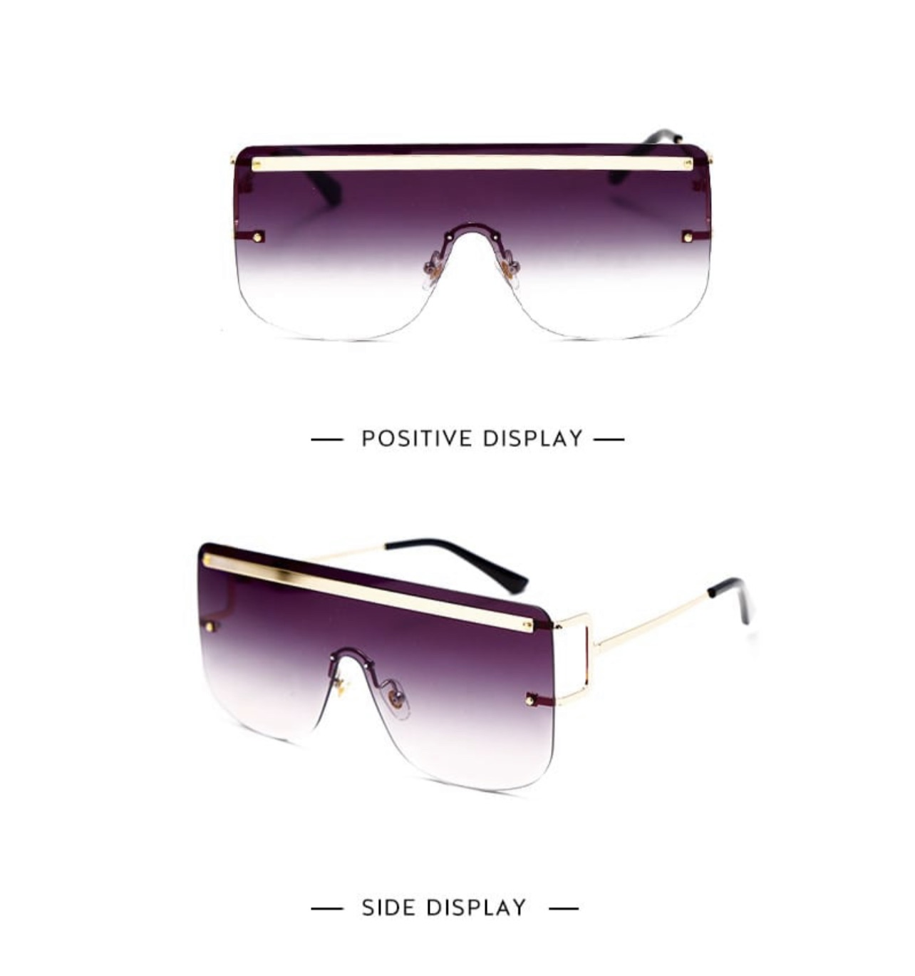 Rimless Bar shades