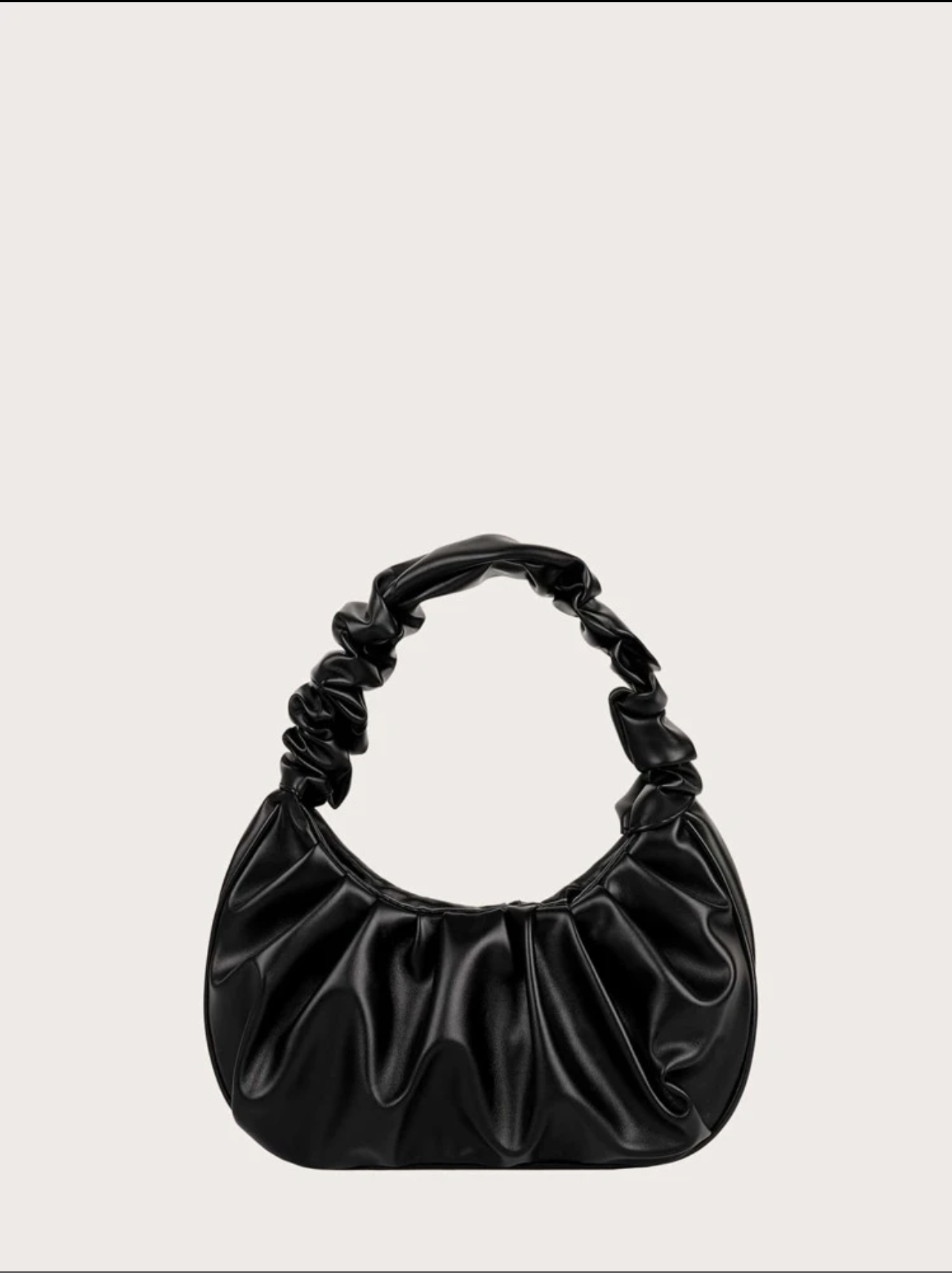 Ruched bag