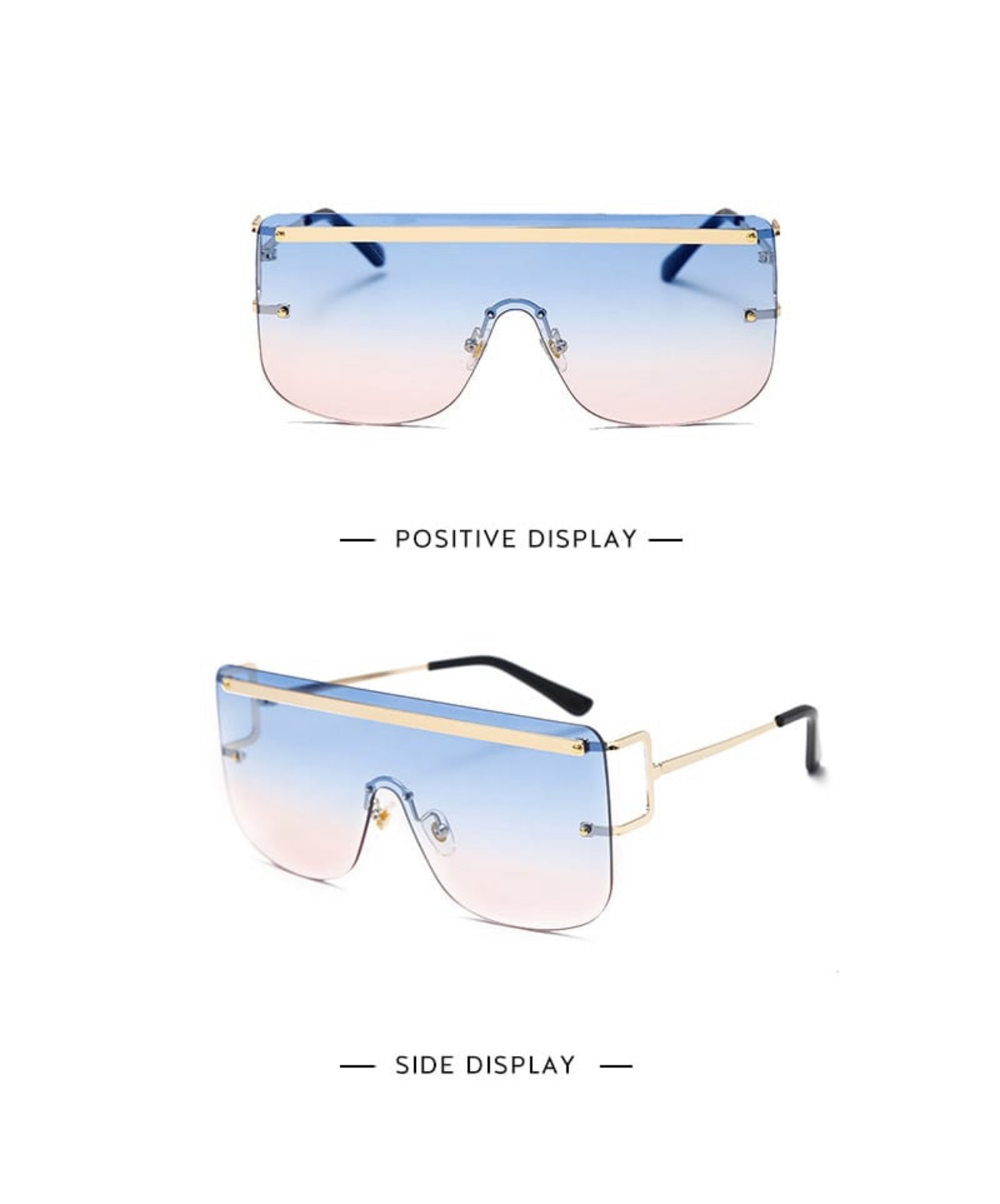Rimless Bar shades