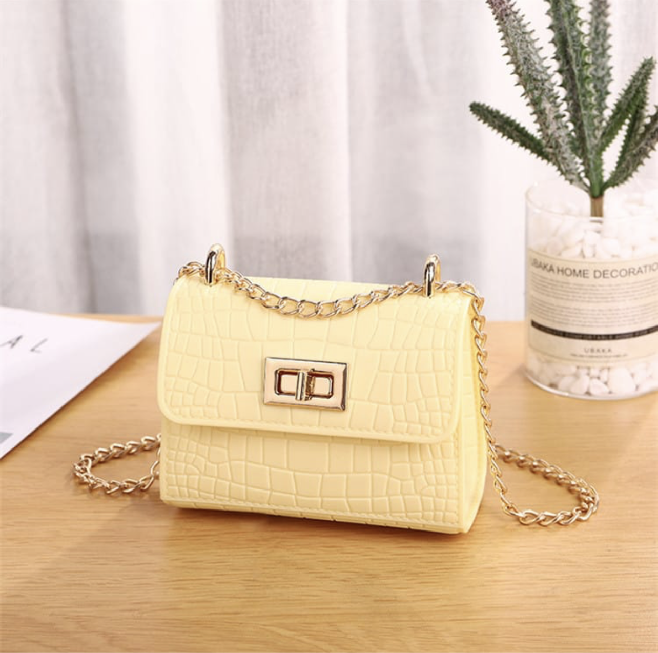 Mini Jelly croc bag