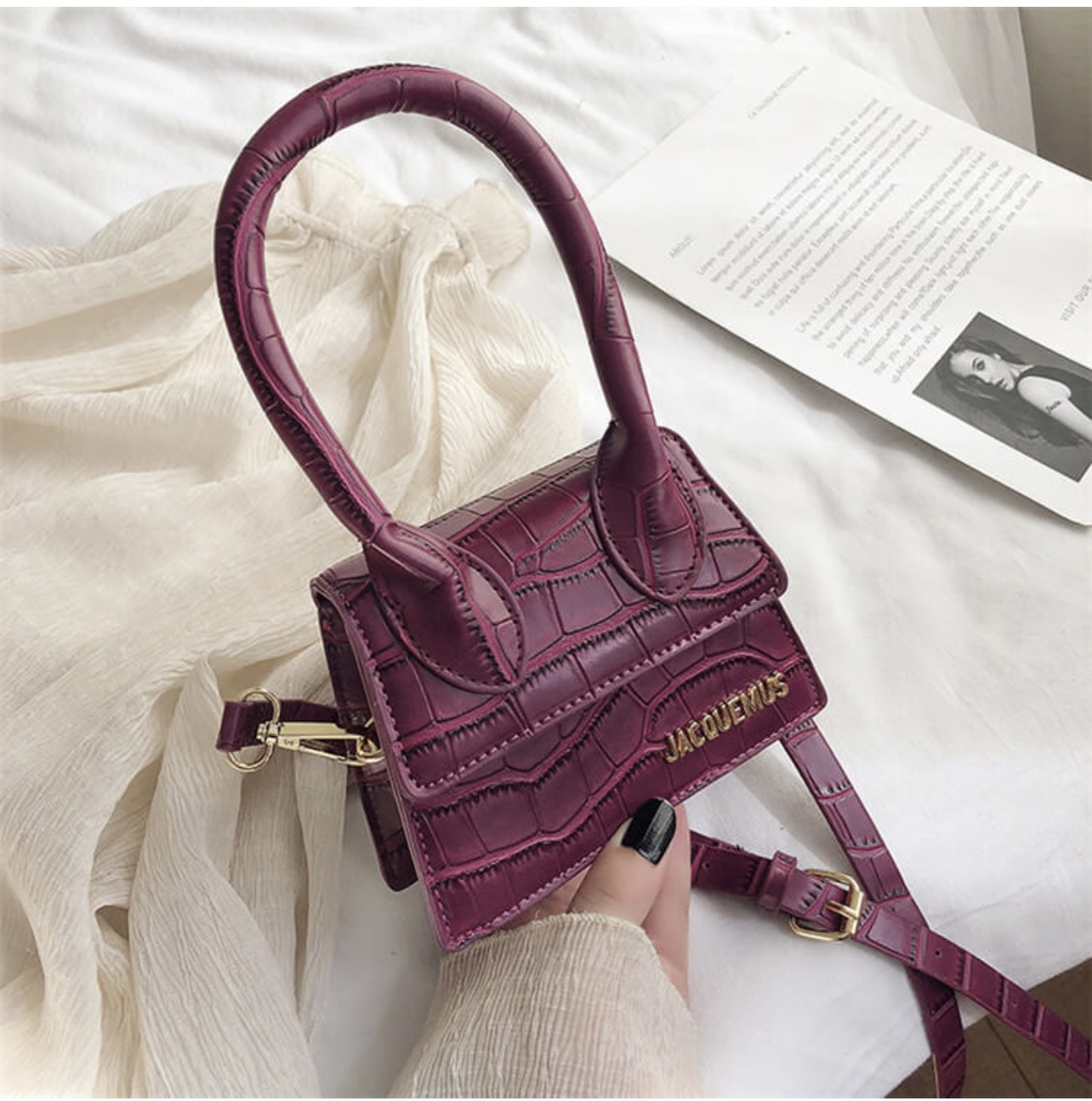 Jacq croc bag