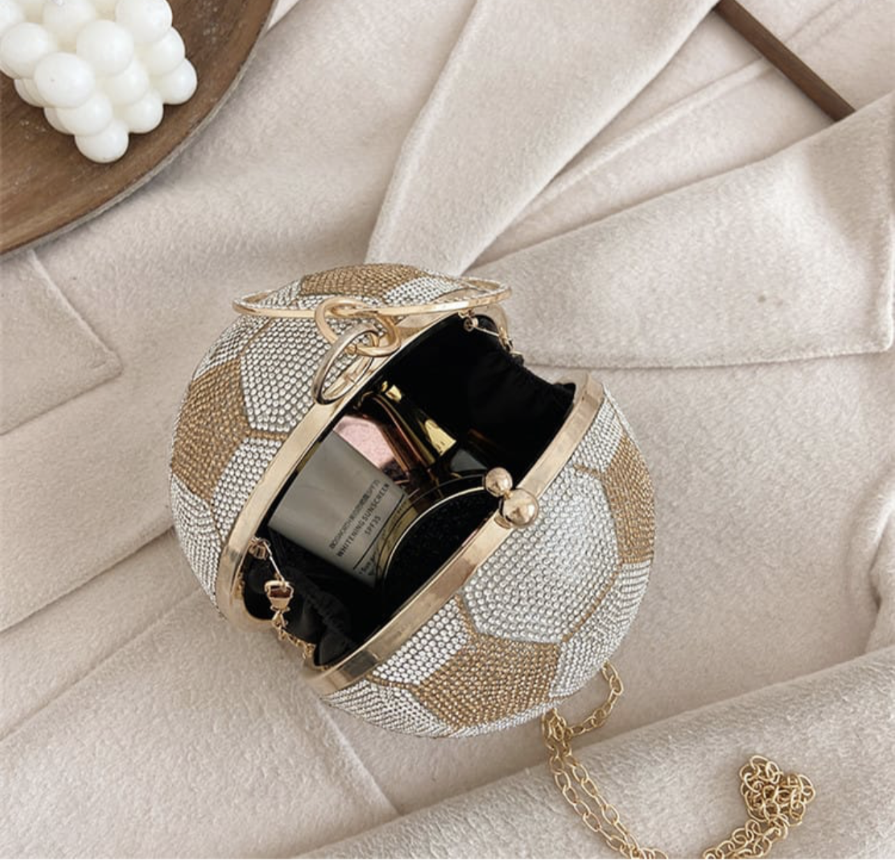 Rhinestone Basketball and soccer bag