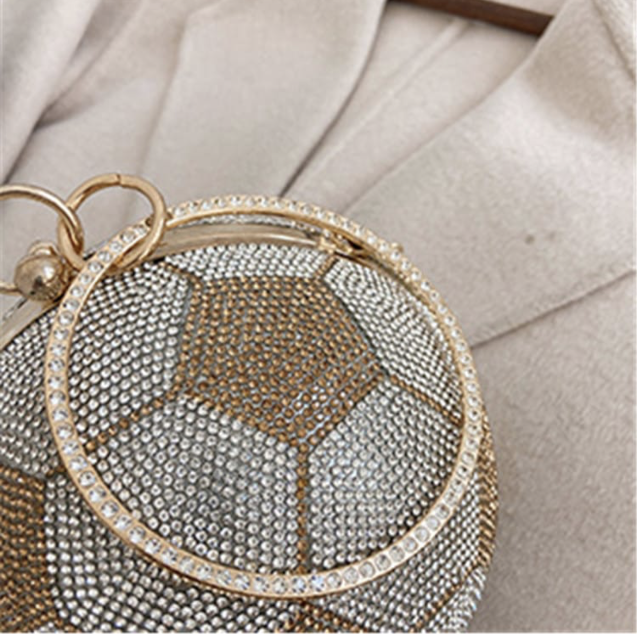 Rhinestone Basketball and soccer bag