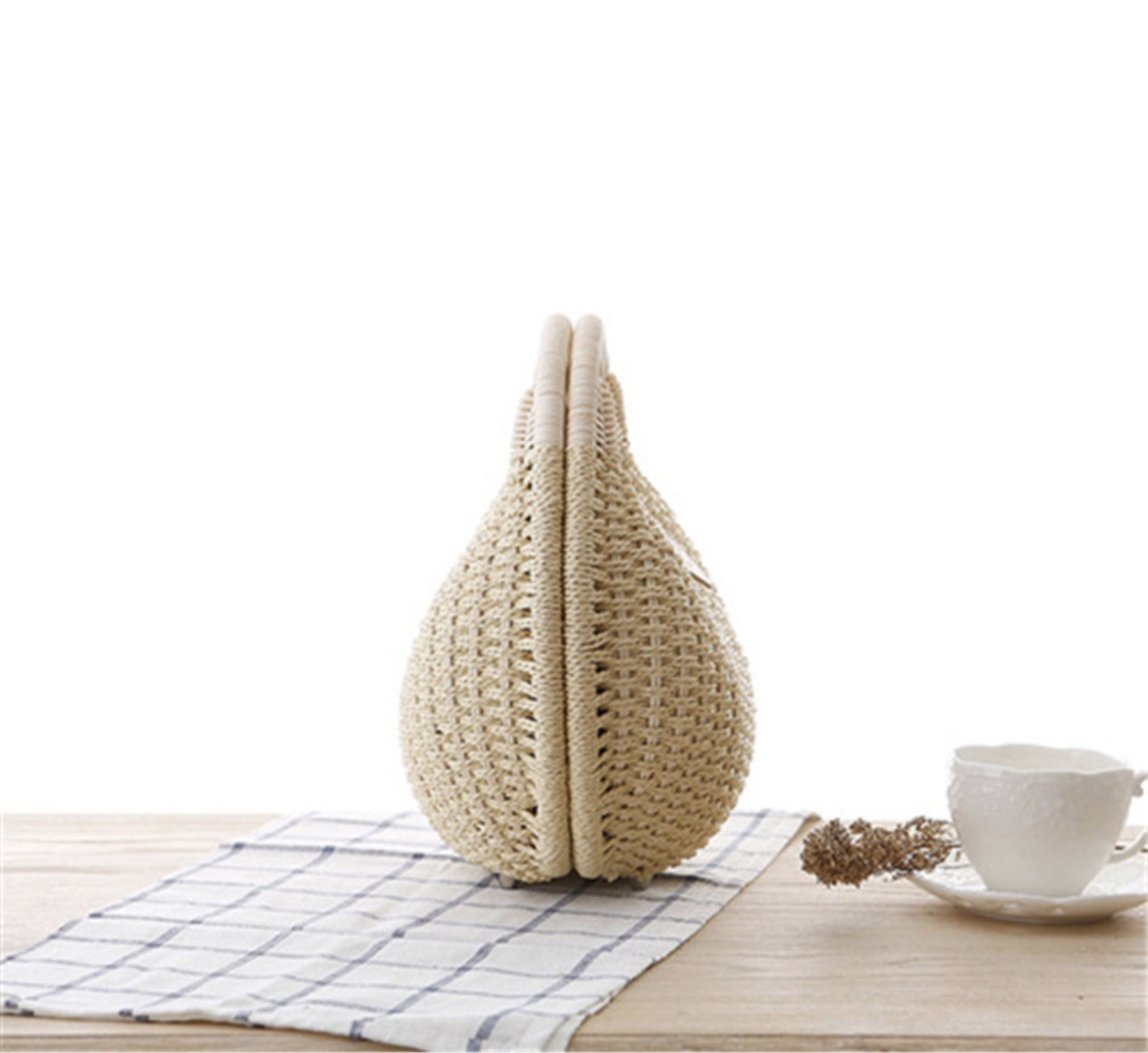 Weave Shell Shape Bag