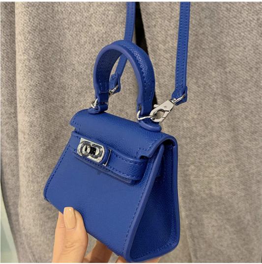 Static shock blue mini bag