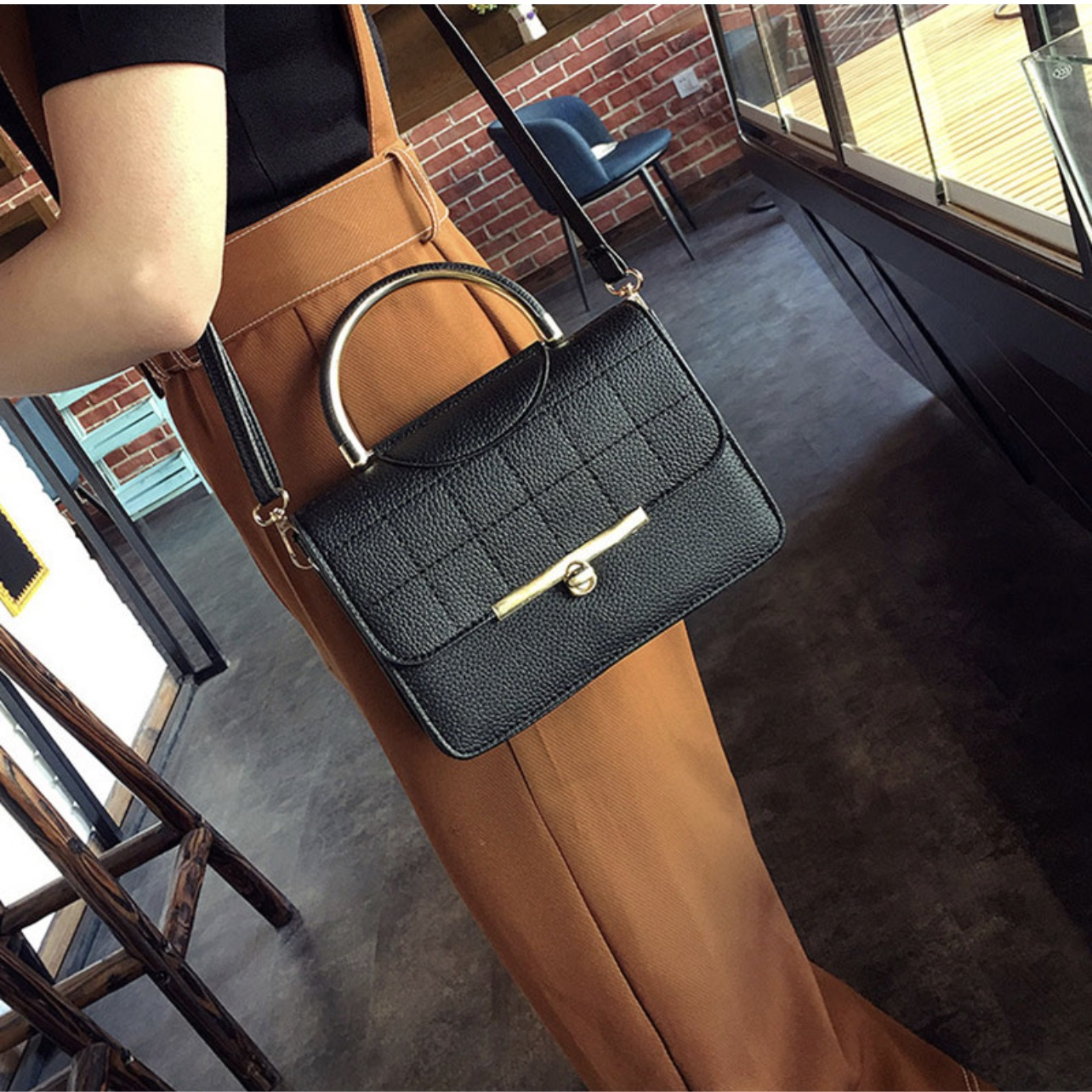 Rough Square Messenger Bag