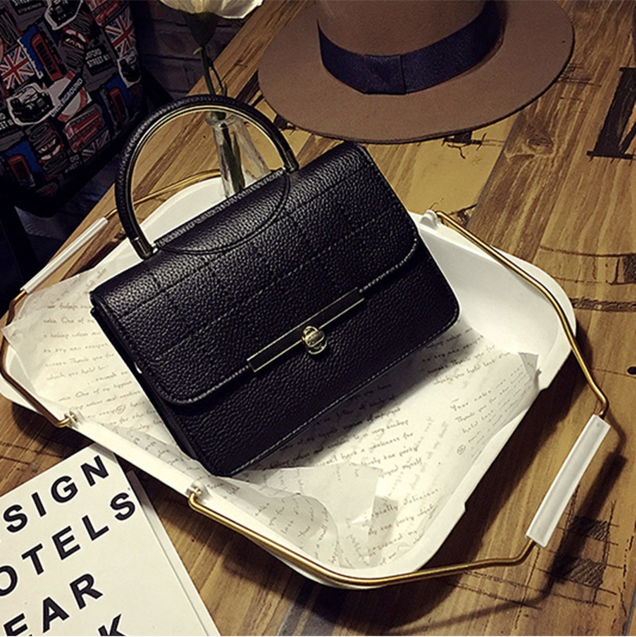 Rough Square Messenger Bag