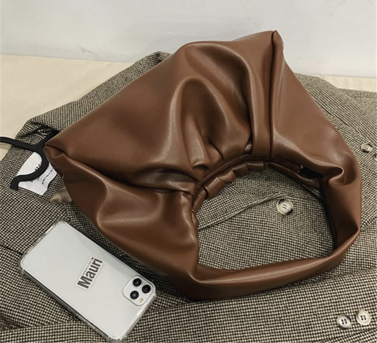 Wrinkled Snapper Bag