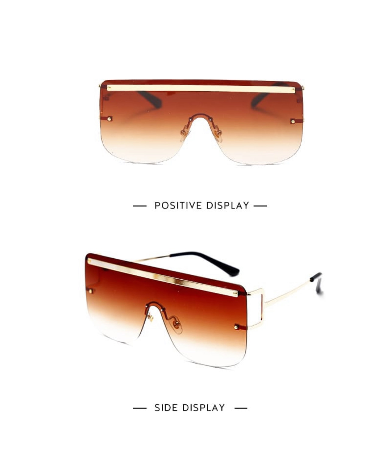 Rimless Bar shades