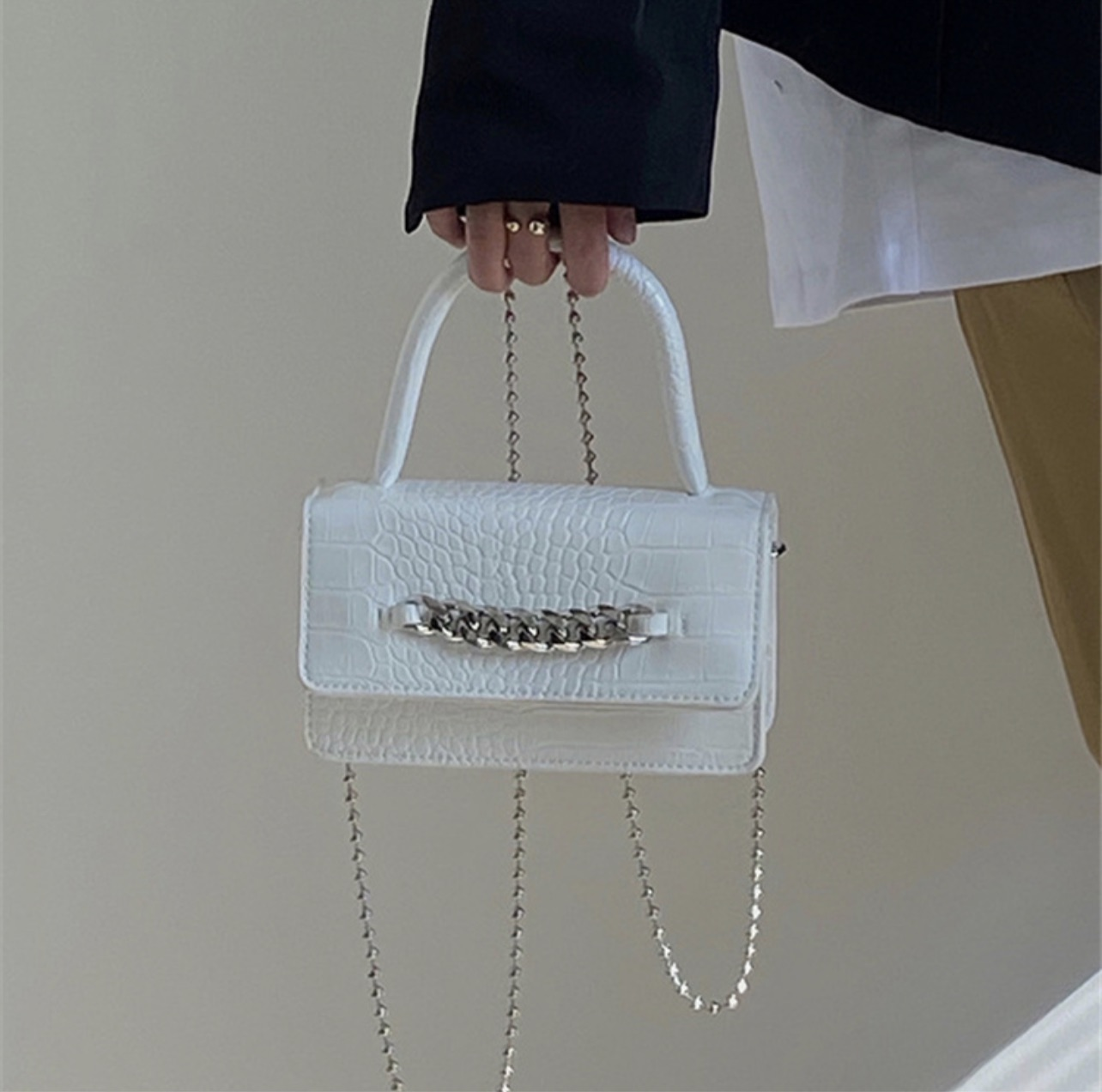 Rare World White Bag