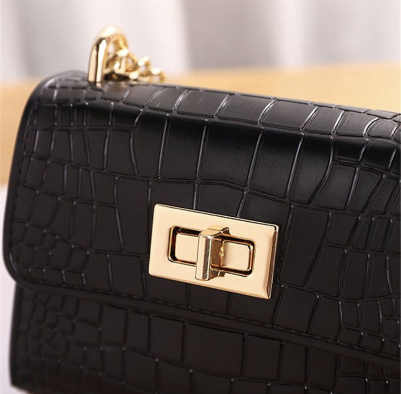 Mini Jelly croc bag
