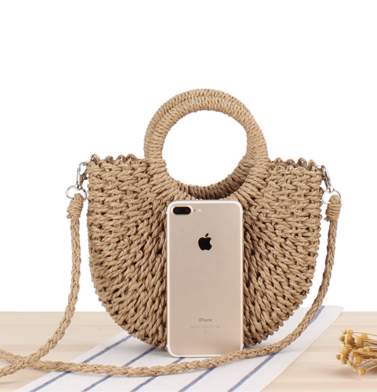 Handmade Straw Tote