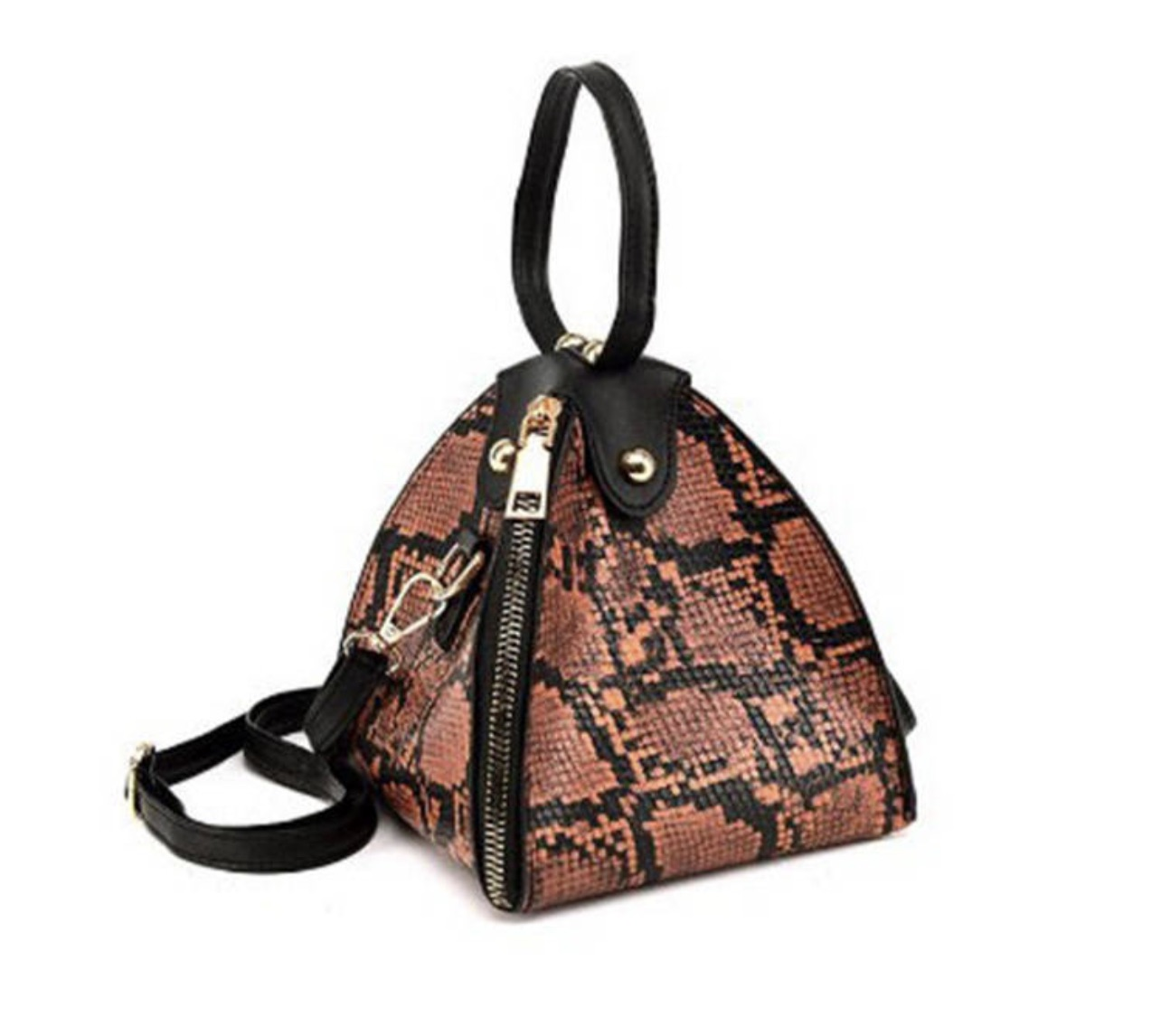Leopard and snake pyramid