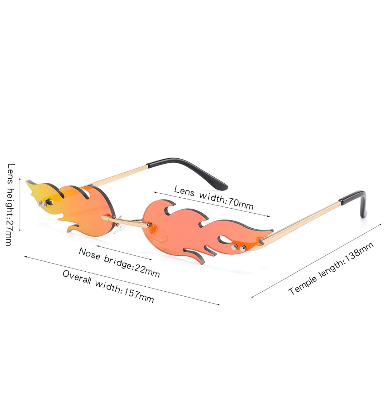 Fire Flames Shades
