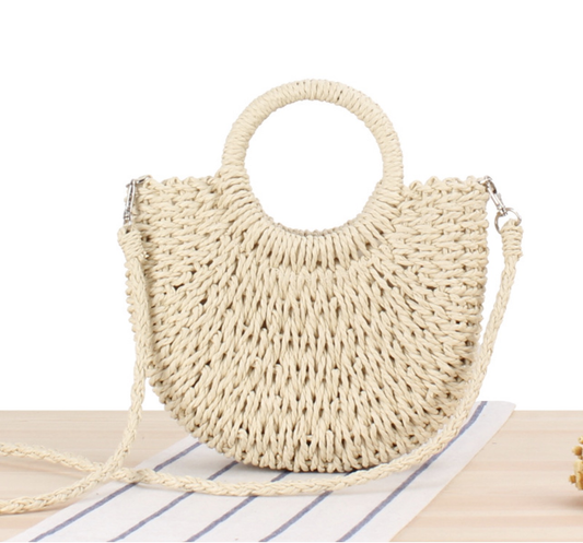 Handmade Straw Tote